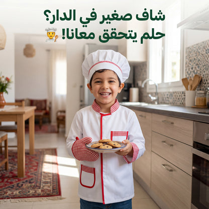 لبسة الشيف للأطفال